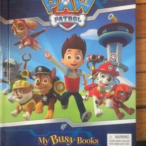 Paw Patrol My Busy Books - Blue and Red